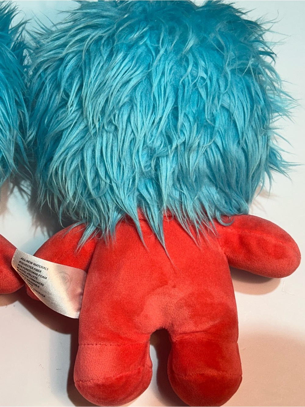 Universal Studios Dr Seuss Cat In The Hat Thing 1 and Thing 2 Stuffed Plush Toys - Picture 5 of 8